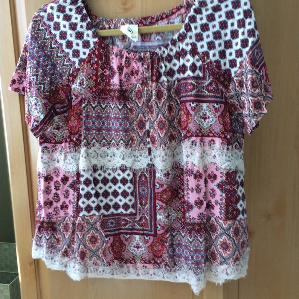 Spade and Heart Kate Spade Boho Chic Blouse